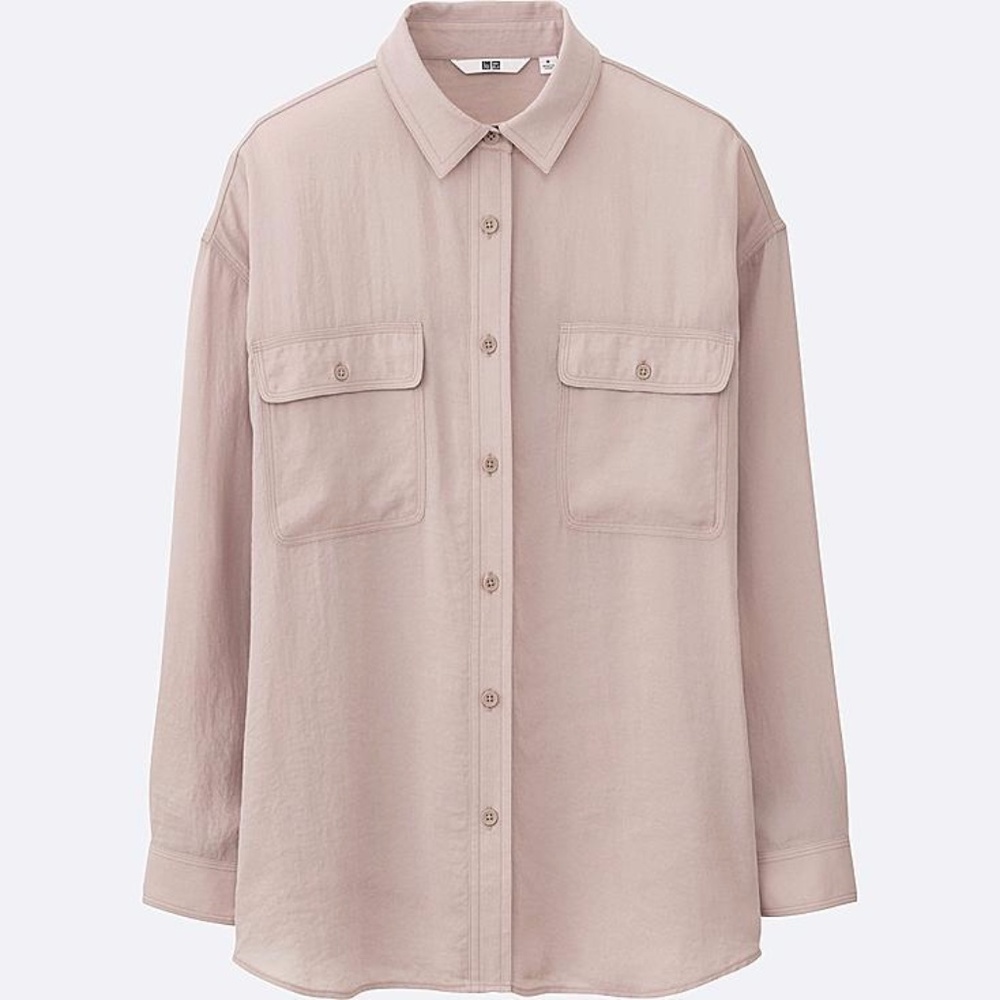 Uniqlo boyfriend style shirt XS - Picture 1 of 4